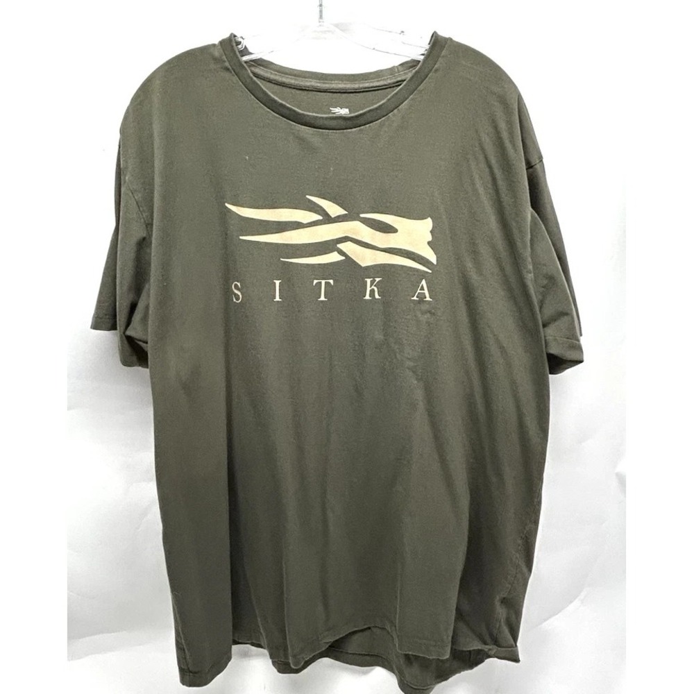 Sitka #600087 Brown 2XL Pima Cotton T-Shirt (C6)